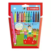 STABILO Flomaster TrioA-Z/ set 1/12