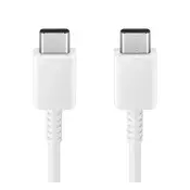 SAMSUNG kabel za podatke i punjač (Type-C - Type-C, 3A, 100W, 180 cm, podrška za brzo punjenje) BIJELA