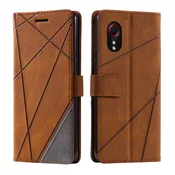 Rjava Flip Line torbica (Samsung Galaxy Xcover 7)