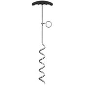 MFH Špirálový stanový kolík, kovový, s plastovou rukovčou, cca 45 cm