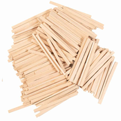 PlayBox: Dekorativne lesene palčke 86 x 6 x 3 mm, paket 450 kosov