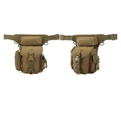 INF Taktična nožna torba - trpežno oksfordsko platno Khaki, (5000085265)