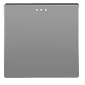 ELEKTRO SMART DESIGN LINE mehanicki modul za križni prekidac s fluorescentnom indikacijom, sivi DL-86-1GMW-GY
