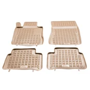 Rubber car mats Mercedes E-Class W211 2002-2009 (beige)