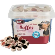 TRIXIE Poslastice za pse Soft Snack Baffos, Govedina i škembici, 140 g