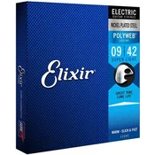 Elixir 12000 Polyweb 9-42 Strune za električno kitaro (Kot novo)