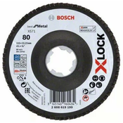 BOSCH Lamelne ploce, verzija pod uglom, vlaknasta ploca X-LOCK O115 mm, G 80, X571, Best for Metal
