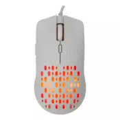 Baracuda BGM 022 OCTOPUS Gejmerski miš, 3600 dpi, Beli