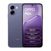 OPPO pametni telefon A6x 4G 4GB/128GB, Plum Purple
