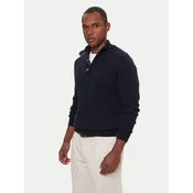 Barbour Pulover Half Zip MKN1074NY91 Mornarsko modra Regular Fit
