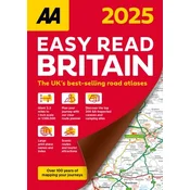 AA Easy Read Atlas Britain 2025