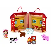 Tooky toy drvena farma set tp518