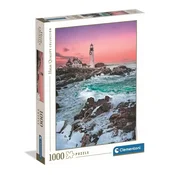 Clementoni - Puzzle Prvi sneg na Portland Head - 1 000 kosov