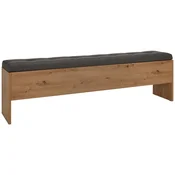 Modern Living Klop Za Pred Posteljo Chanton, Siva, Barva Hrasta