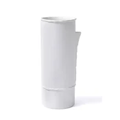 Aberto Design Vaza LCA0037, 18x16x41 cm, Bela