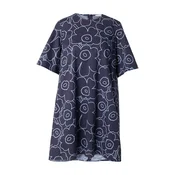 Marimekko Obleka KUKKIVA svetlo modra / temno modra