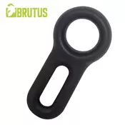 Brutus Spanner Liquid Silicone Cock Ring Black