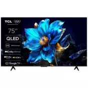 TCL Televizor 75P7K, 75, 4K UHD 3840x2160, Smart, Google TV