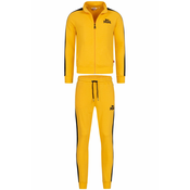 Moška trenirka komplet Lonsdale 117291-Yellow/Black