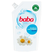Tekoče milo, polnilo, 0,5 l, BABA, kamilica