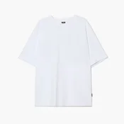 Cropp - Bela majica s printom - white