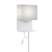 Paulmann 78913 - LED/2,5W + 1xE27/40W Zidna svetiljka sa USB MERANI 230V