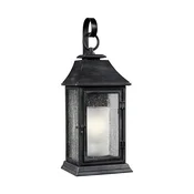 Elstead Lighting Elstead Shepherd 1 velika zunanja stenska svetilka, obstojna pocinkana, IP44, E27, (22099866)