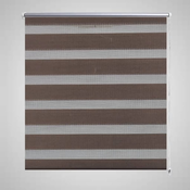 Zebra zavjesa 100,9x175 cm Širina tkanine 96,7 cm boje kave