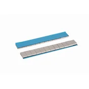 ALU SLIM 12 x 5 g jeklene lepilne uteži za kolesa – sive