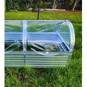 A cover for a raised bed 151 x 78 x 44 cm