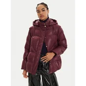 Jakna Patrizia Pepe ženska, bordo barva, 8O0143 A451