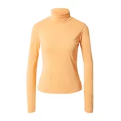 Womens modal turtleneck UC - papaya