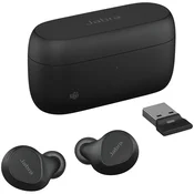 JABRA EVOLVE2 Buds UC, Cradle USB-A UC, Link 380 BT adapter USB-A UC, 30 cm USB-C to USB-A cable, Ear gels, wireless charging pad warranty