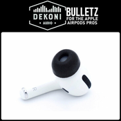 Dekoni Audio Premium Memory Foam Earphone Tips for Apple Airpods Pro Large (3 pack)