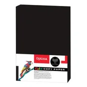 Papir barvni Optima A4 500/1 črn 80g