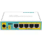 MikroTik (RB750UPr2) Router with 5 Ethernet ports and PoE Output