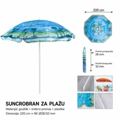 KMT Suncobran za plažu, Šareni
