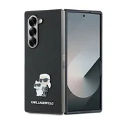 slomart Etui Karl Lagerfeld Saffiano Metal Pin za Samsung Galaxy Z Fold 6 - črno