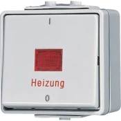 Jung Jung Zasilno stikalo za ogrevanje Izklopljeno 2-polno 602 HW, (20859370)