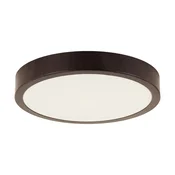 Hermetična stropna svetilka 18W LED 4100K 1980lm okrogla wenge barva atut Ideus 04150