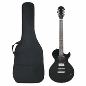 vidaXL Električna kitara za začetnike s torbo črna 4/4 39