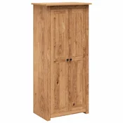 Vidaxl Garderobna omara 80x50x171,5 cm trdna borovina Panama Range