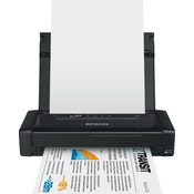 EPSON prenosni tiskalnik črnila WorkForce WF-100W MFZ, A4, 14 str/min, USB, WiFi, BT, vgrajena baterija