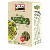 Fetučini z edamameja in mungo fižola brez glutena BIO Explore Cuisine, 200g