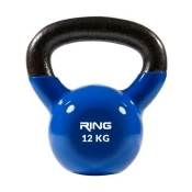 RING Kettlebell 12kg metal vinyl RX DB2174-12 blue