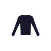 Trendyol Navy Blue Basic Double Knitwear Sweater