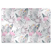 Decormat Podloga za stol Flamingos 120x90 cm 15 cm