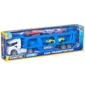 Igraci set HTI Teamsterz - Kamion za prijevoz automobila, bijeli