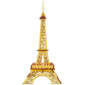Woodcraft Drvena 3D puzzle Eiffelov toranj žuta