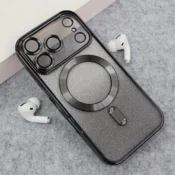 Maska Mag Case Electroplated za iPhone 17 Pro crna